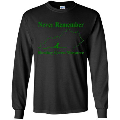 Never Remember Bowling Green Massacre Shirt, Hoodie, Tank