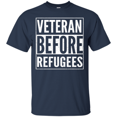 Veterans Before Refugees T-shirt, Tank