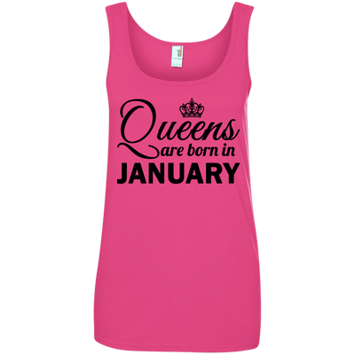 Queens are born in January shirt, tank top, sweater