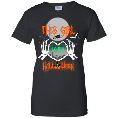 This girl loves Halloween shirt, tank, hoodie