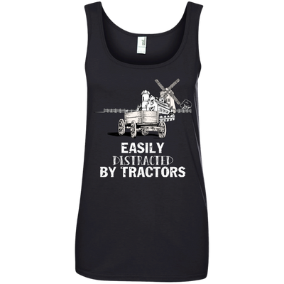 Easily distracted by tractors shirt, hoodie, tank