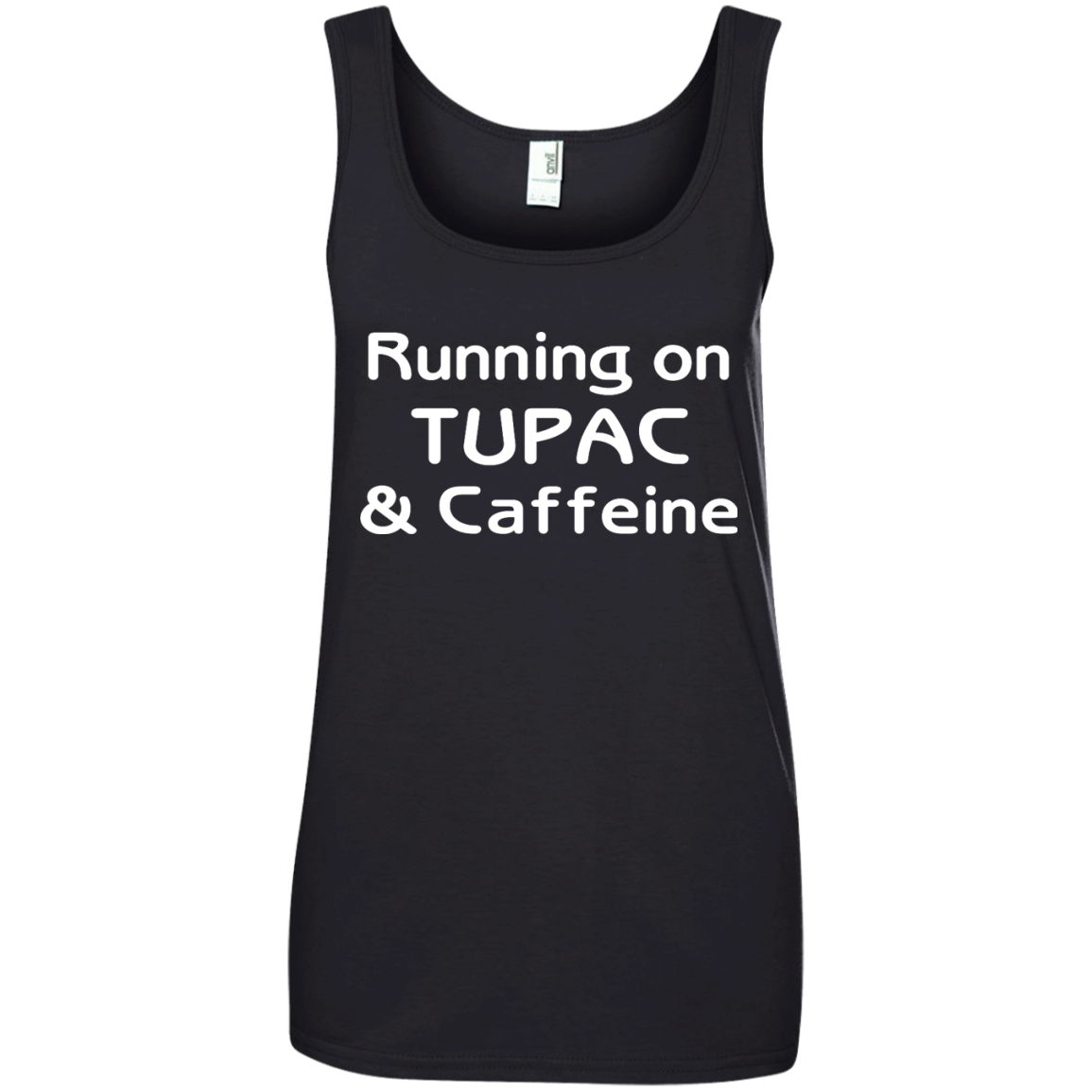 Running on Tupac & Caffeine shirt, tank, racerback