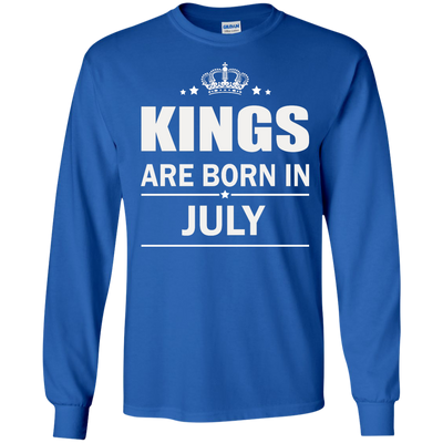 Kings are born in July Shirt, Hoodie, Tank