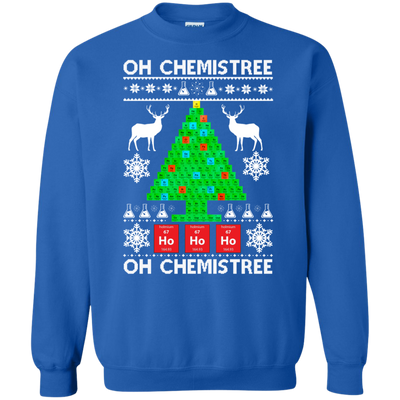 Oh Chemistree Christmas sweater, hoodie, long sleeve