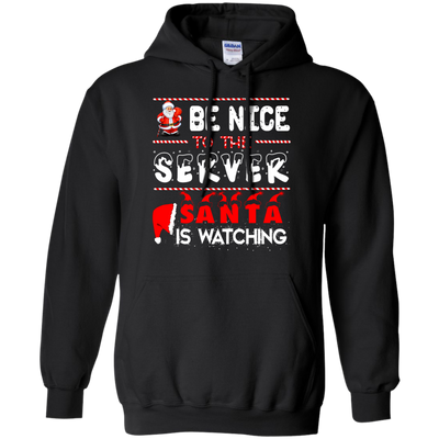 Be Nice To The Server Shirt, Hoodie, Tank - ifrogtees