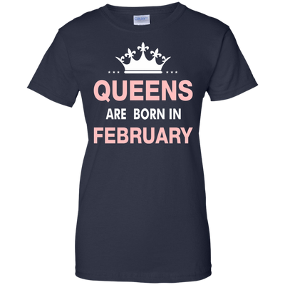 Queens are born in February Shirt, Hoodie, Tank