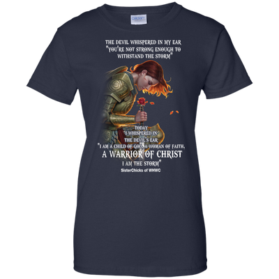 Rose Red: The devil whispered in my ear SisterChicks of WHWC shirt