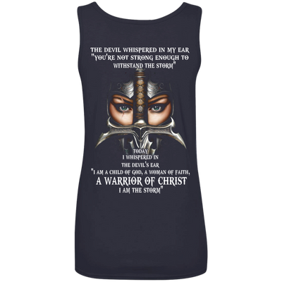 Woman Warrior: The devil whispered in my ear shirt, hoodie, tank