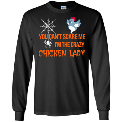 You can't scare me I'm the scary chicken Lady shirt, sweater