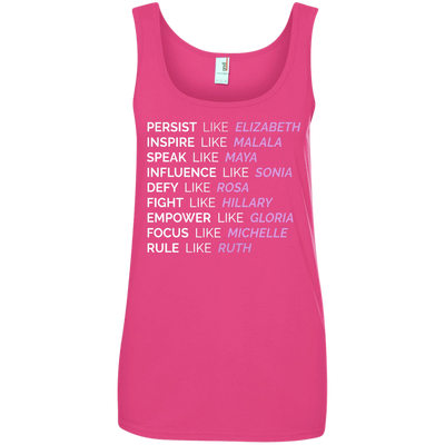 Persist like Elizabeth Inspire like Malala shirt, tank