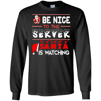 Be Nice To The Server Shirt, Hoodie, Tank - ifrogtees