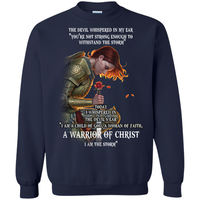 Rose red: The devil whispered in my ear you're not strong shirt, hoodie