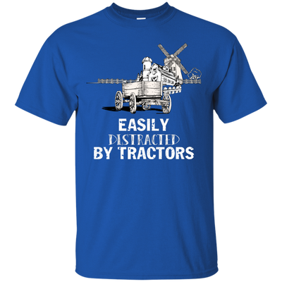 Easily distracted by tractors shirt, hoodie, tank