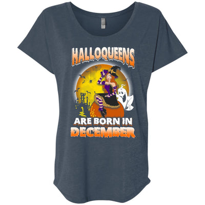Halloqueens are born in December shirt, hoodie, tank