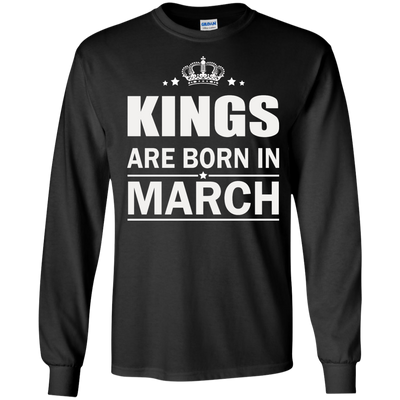 Kings are born in March Shirt, Hoodie, Tank