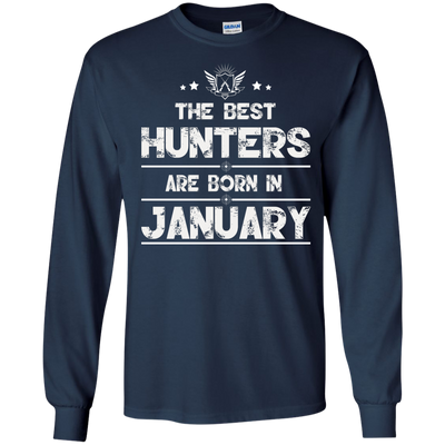 The Best Hunters Are Born in January Shirt, Hoodie, Tank