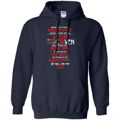 We lived in the Murder House, We escaped the Asylum t-shirt, hoodie