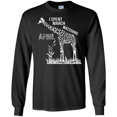 Giraffe: I Spent March Watching April shirt, sweater, tank