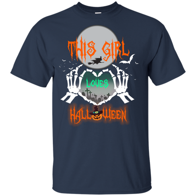 This girl loves Halloween shirt, tank, hoodie