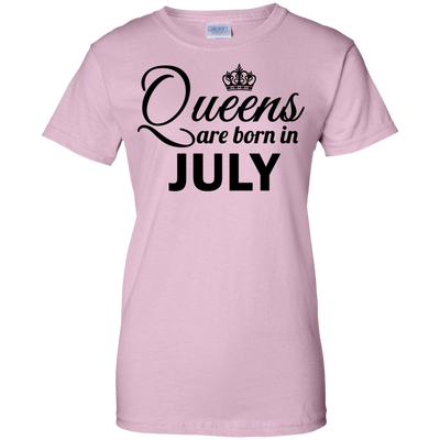 Queens are born in July Shirt, Hoodie, Tank