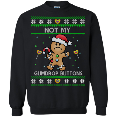 Shrek: Not My Gumdrop Buttons Christmas Sweater, Shirt, Hoodie