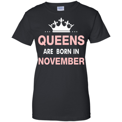 Queens are born in November Shirt, Hoodie, Tank