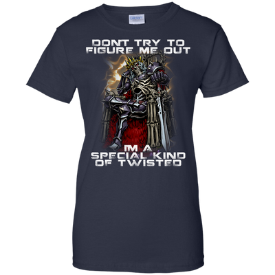 Don't try to figure me out i'm a special kind of twisted shirt, hoodie