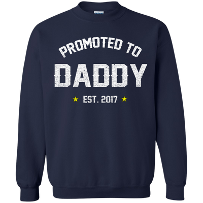 Promoted To Daddy 2017 Shirt, Tank, Sweater