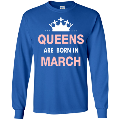 Queens are born in March Shirt, Hoodie, Tank
