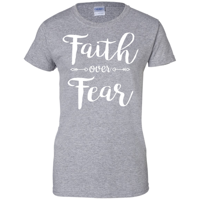 Faith over Fear shirt, tank, racerback