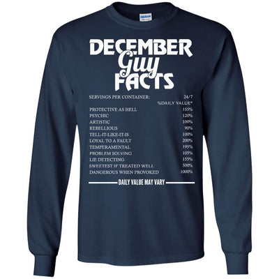 December guy facts servings per container shirt
