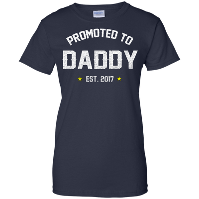 Promoted To Daddy 2017 Shirt, Tank, Sweater