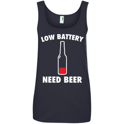 Low battery need beer shirt, tank, hoodie
