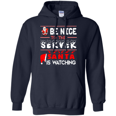 Be Nice To The Server Shirt, Hoodie, Tank - ifrogtees
