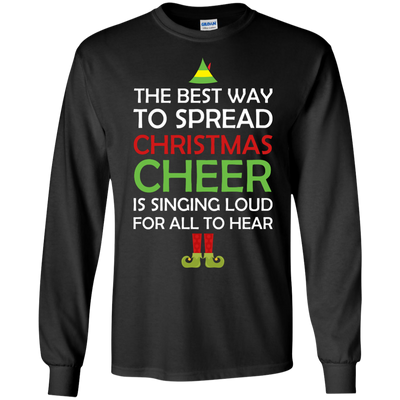 Best Way to Spread Christmas Cheer Sweatshirts , T-shirt, Hoodies - ifrogtees