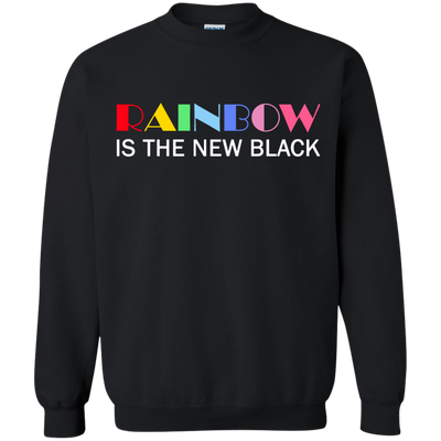 Rainbow Is The New Black shirt, tank, racerback