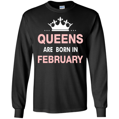 Queens are born in February Shirt, Hoodie, Tank