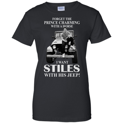 Forget the Prince Charming with a horse I want Stiles with his jeep shirt, hoodie