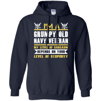 I'm A Grumpy Old Navy Veteran shirt, tank, sweater