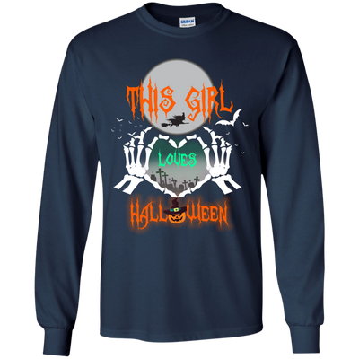 This girl loves Halloween shirt, tank, hoodie