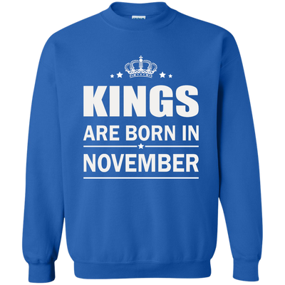 Kings are born in November Shirt, Hoodie, Tank