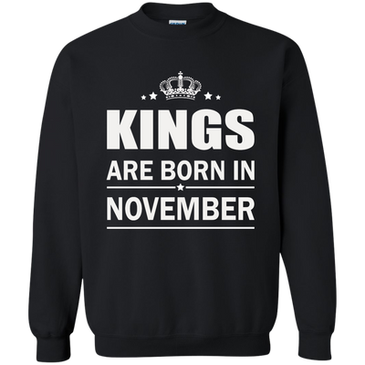 Kings are born in November Shirt, Hoodie, Tank