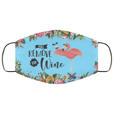 Flamingo Will Remove For Wine Face Mask
