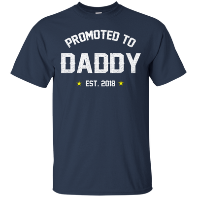 Promoted To Daddy 2018 t-shirt, tank, hoodie