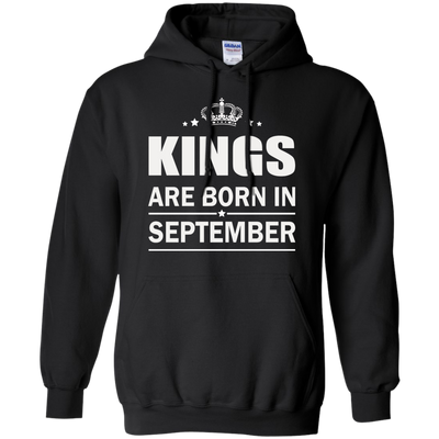 Kings are born in September Shirt, Hoodie, Tank