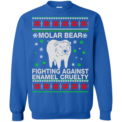 Molar Bear Fighting Against Enamel Cruelty Sweater, Shirt, Hoodie