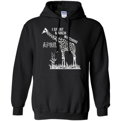 Giraffe: I Spent March Watching April shirt, sweater, tank
