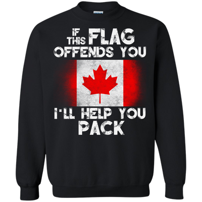 If This Flag Offends You I'll Help You Pack shirt, tank, sweater