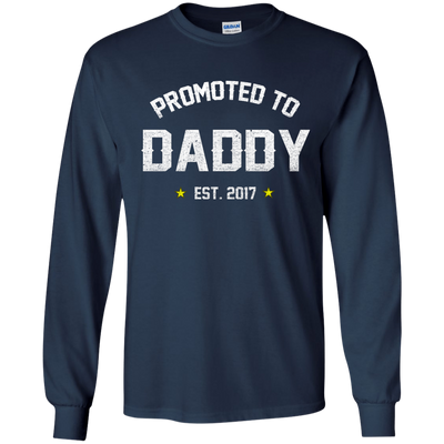 Promoted To Daddy 2017 Shirt, Tank, Sweater