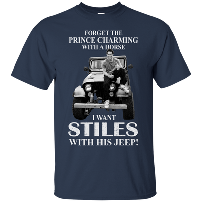 Forget the Prince Charming with a horse I want Stiles with his jeep shirt, hoodie